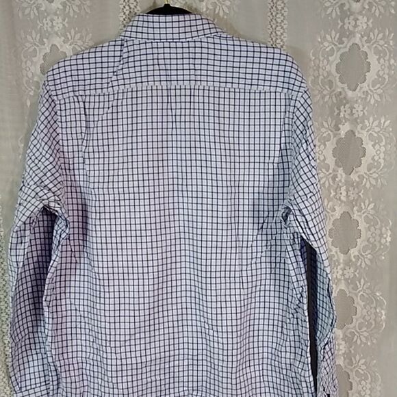 Michael Michael Kors Striped No Label Men's Shirt Size 16.5 34/35 - Picture 8 of 14